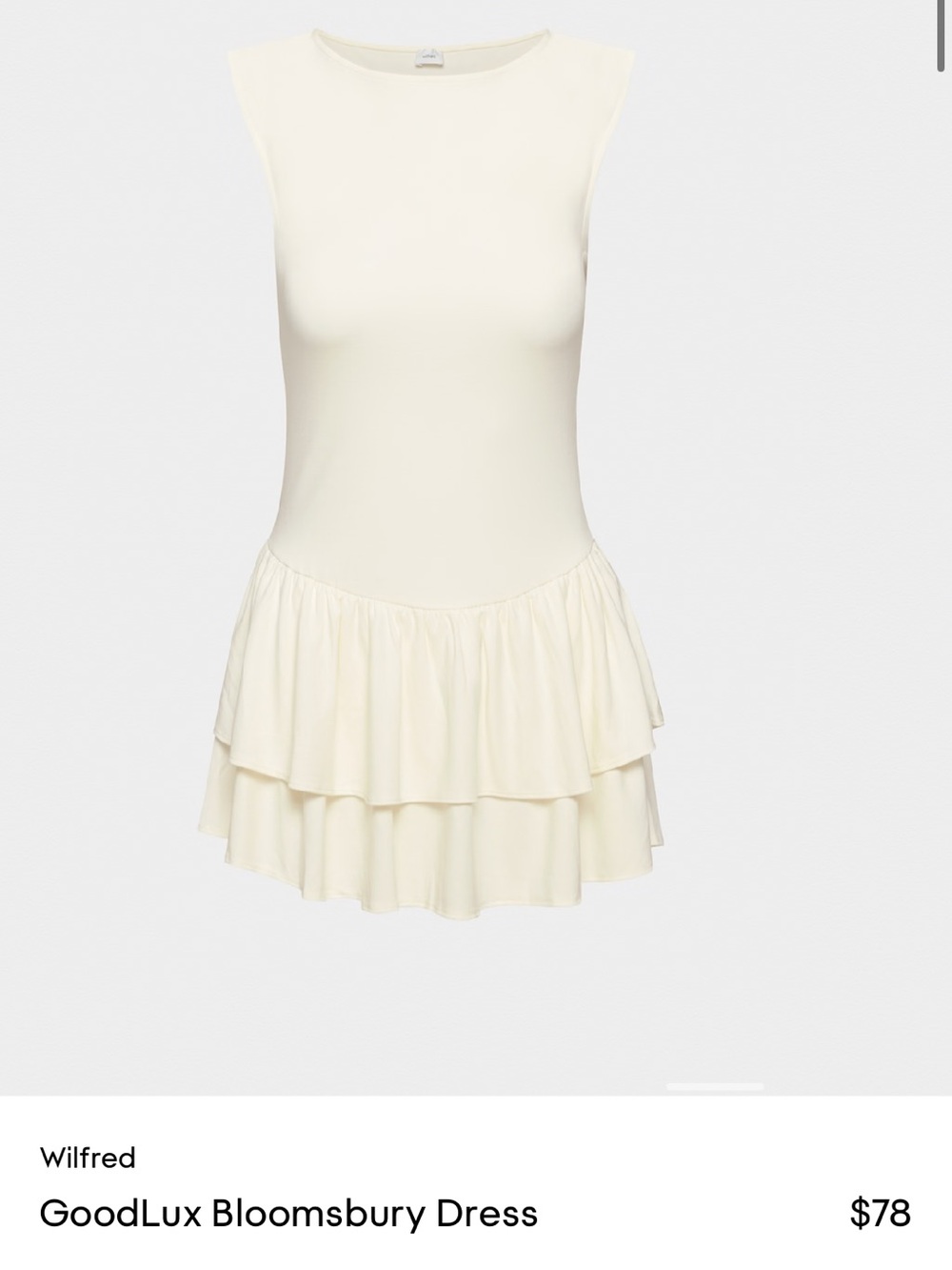 Wilfred GoodLux Bloomsbury Dress size L